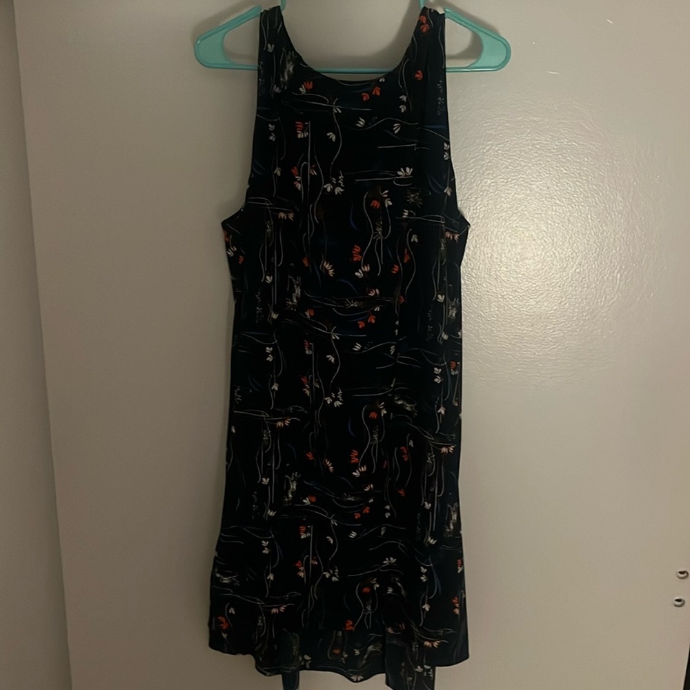Chelsea28 (Nordstrom) Navy Printed Midi Dress Sz XL